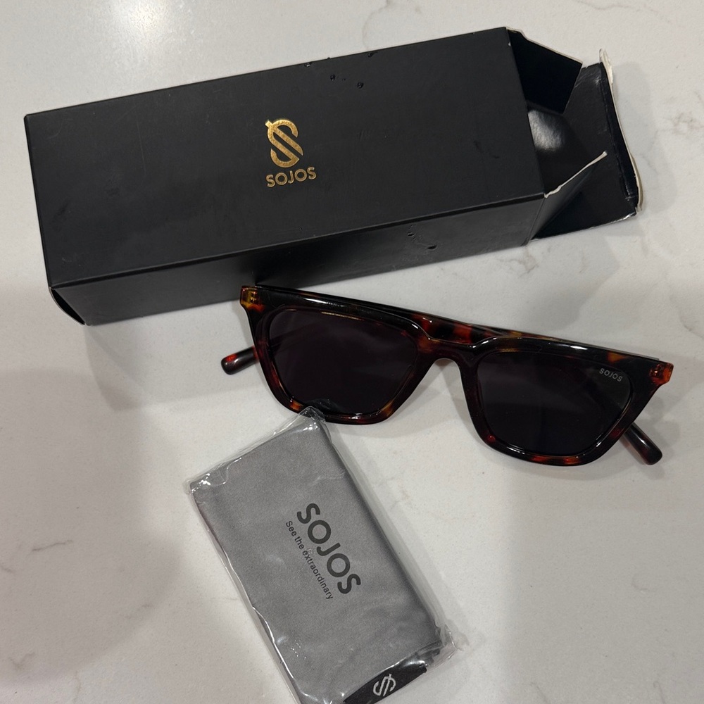Sojos Tortoise Shell Sunglasses